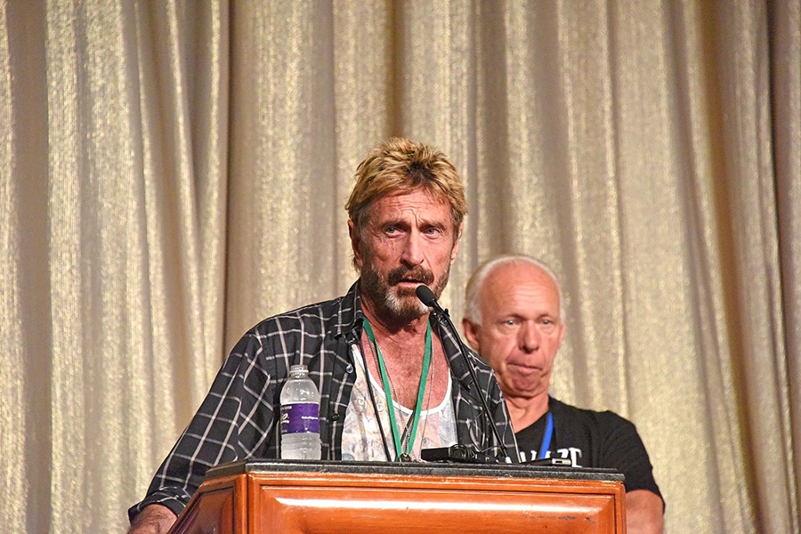 Government is Afraid of Bitcoin says John McAfee