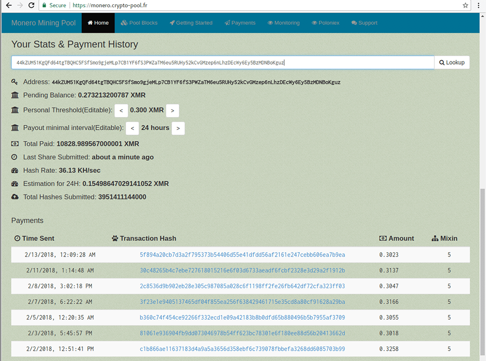 Monero Wallet Mining Jenkins