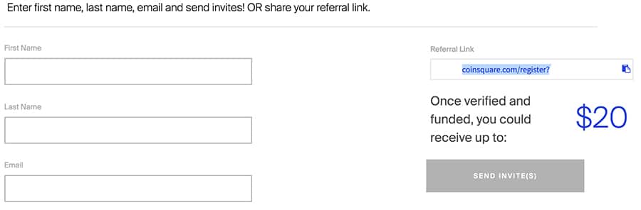 Coinsquare Referrals