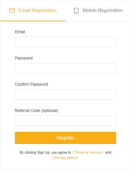 ByBit Registration