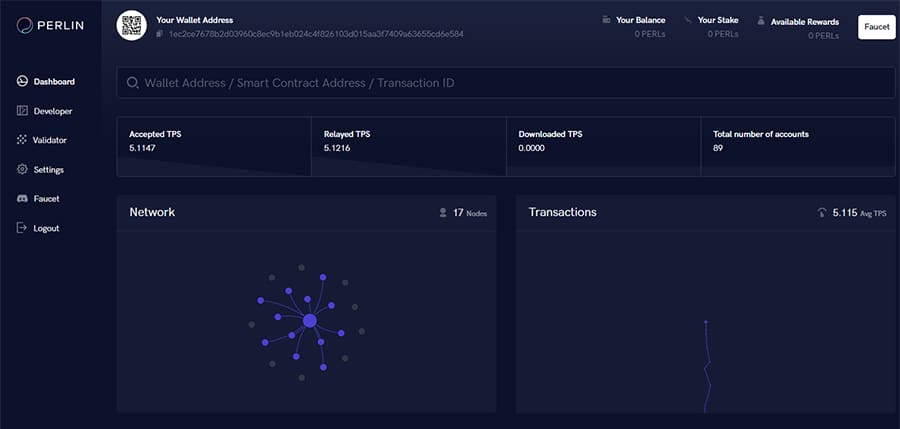 Perlin Wavelet Testnet