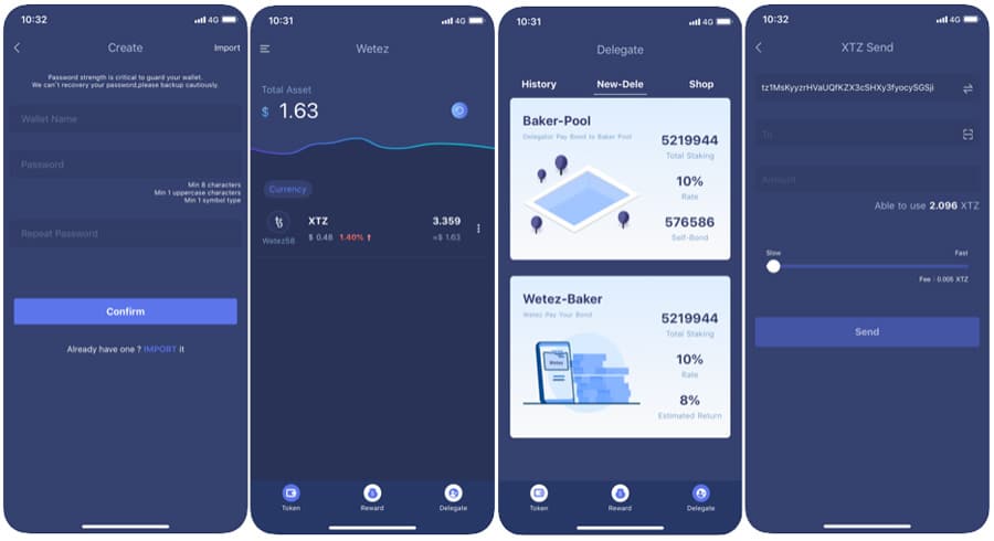 Wetez Wallet ATOM