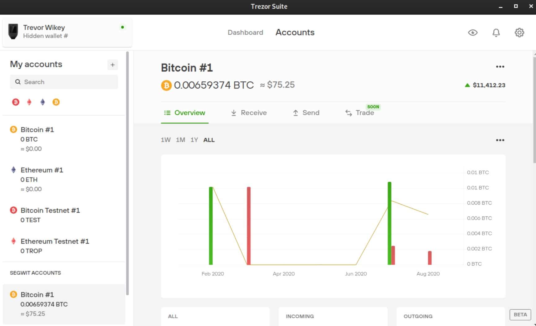 Trezor Suite