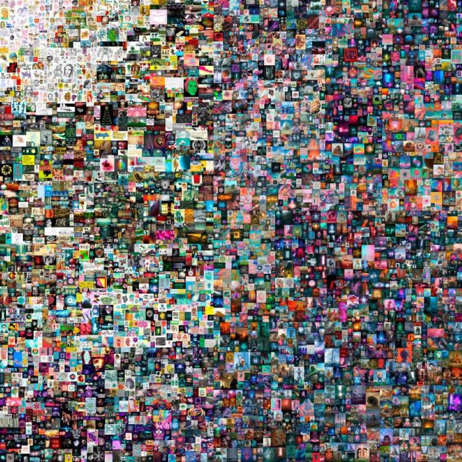 Beeple's Everydays collage