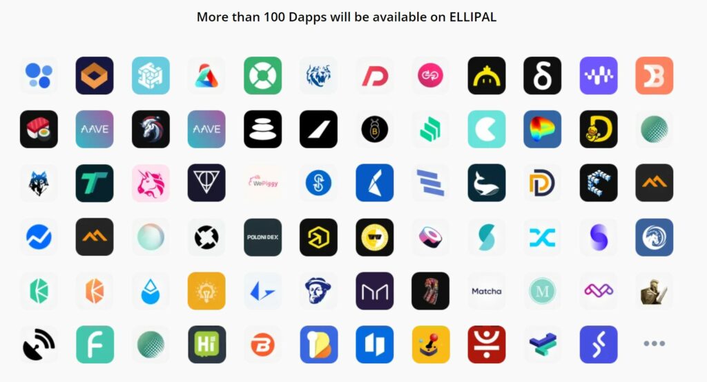 Ellipal Dapps