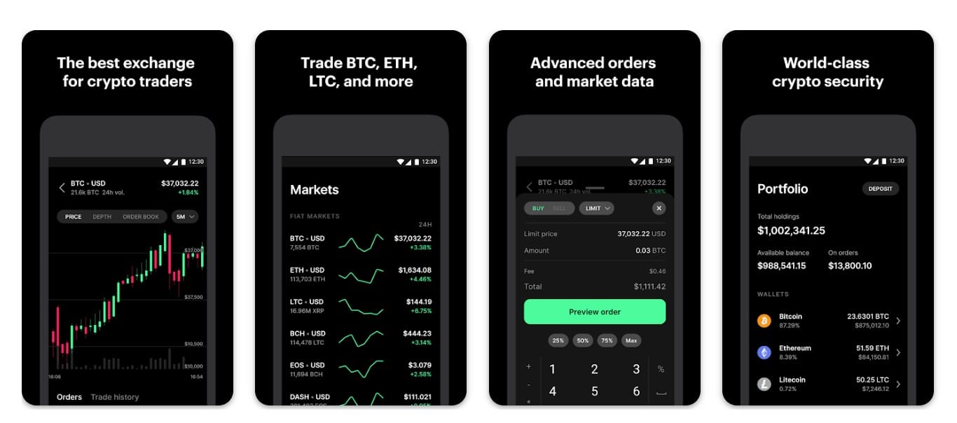 Coinbase Pro App