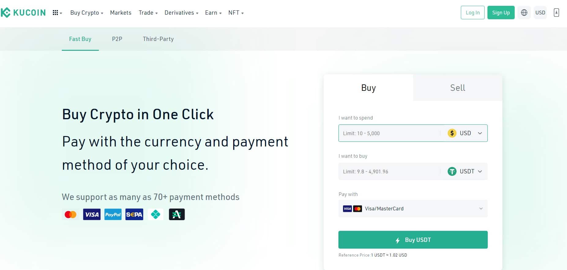 KuCoin Fast Buy