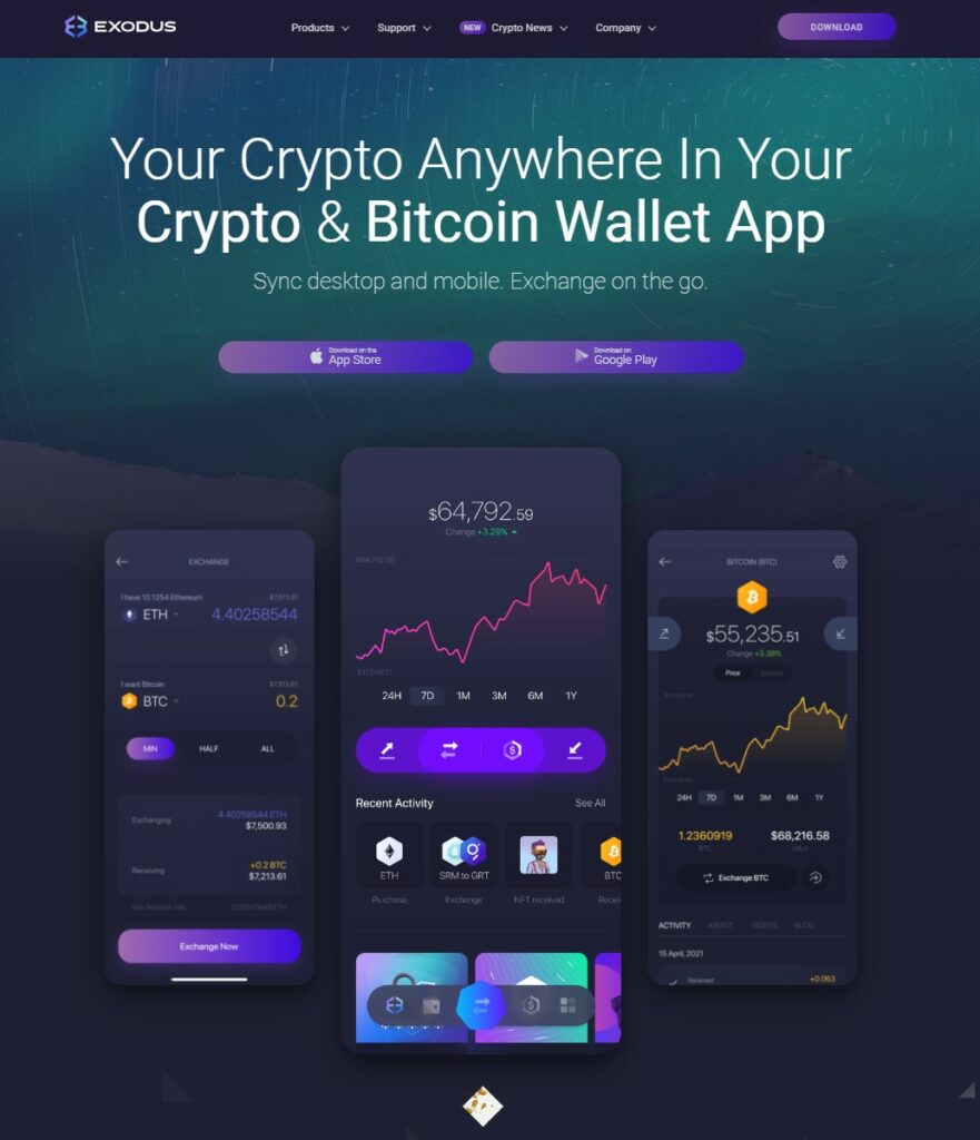 Mobile Crypto Wallet