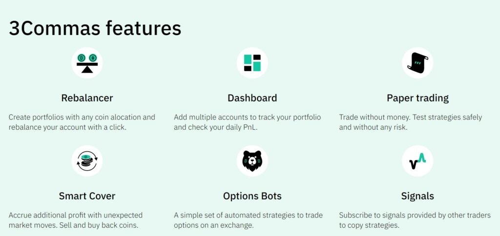 3Commas features