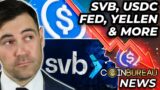 Crypto News- SVB Collapse, USDC, ETH, SEC, Fed & MORE!